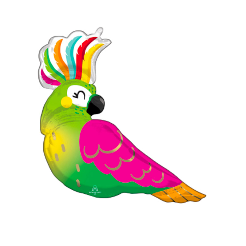 Ballon Perroquet Tropical
