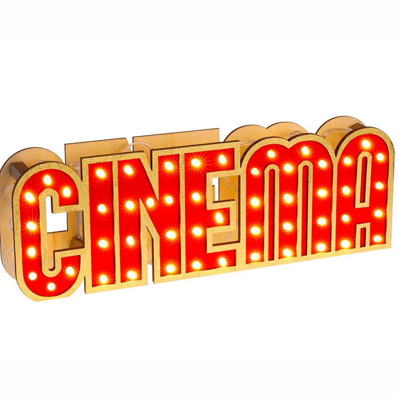 D&eacute;coration Cin&eacute;ma &agrave; leds