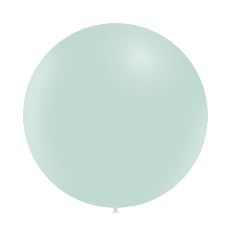 Ballon vert pastel mat
