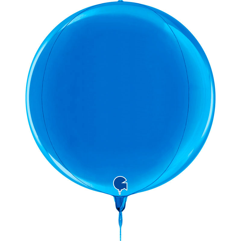 Ballon Globe Bleu
