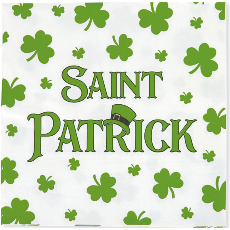 Serviette jetable Saint Patrick
