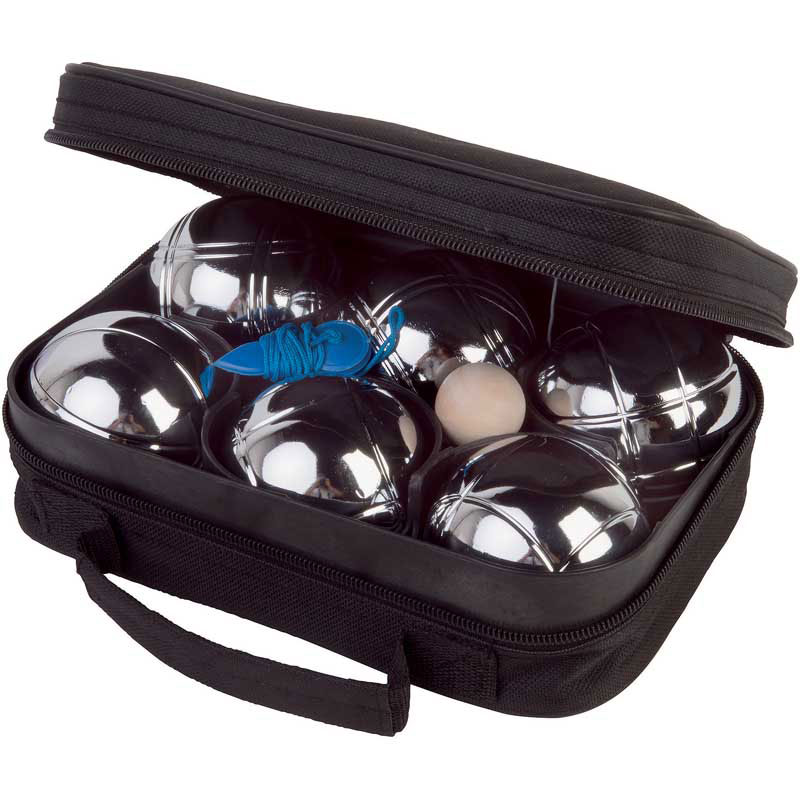 Sacoche 6 Boules P&eacute;tanques M&eacute;tal