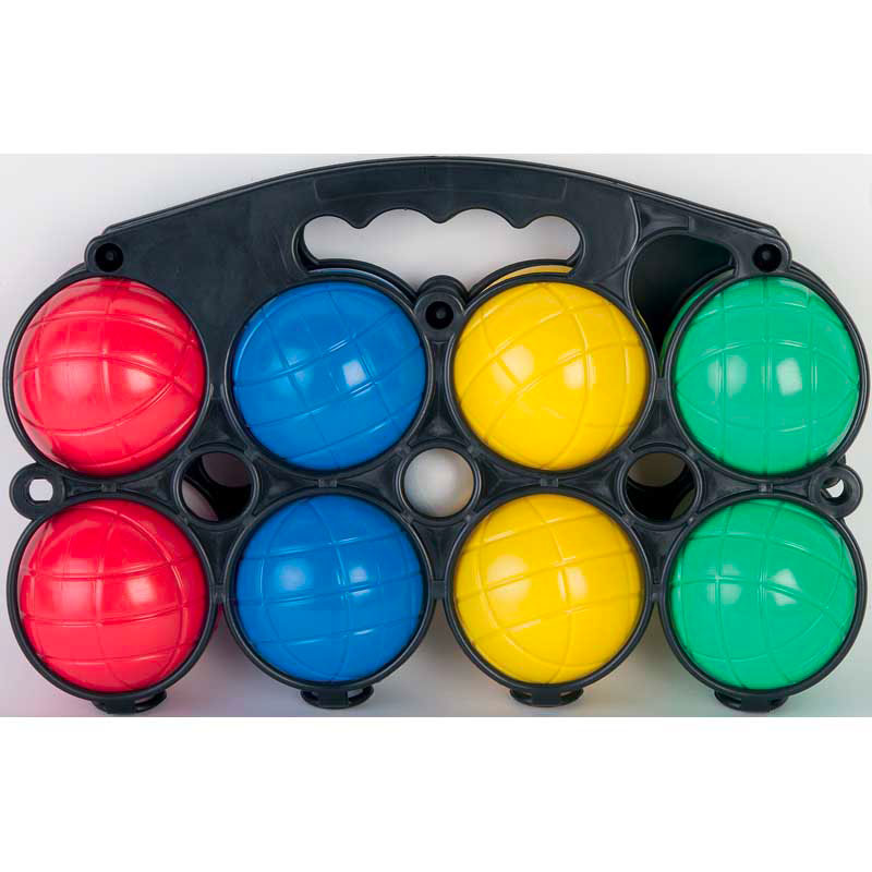 Valise 8 Boules P&eacute;tanque Plastiques