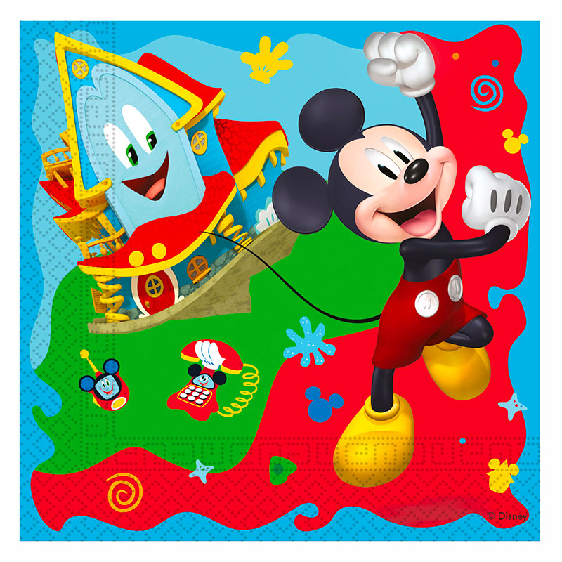 Serviette jetable Mickey Premium