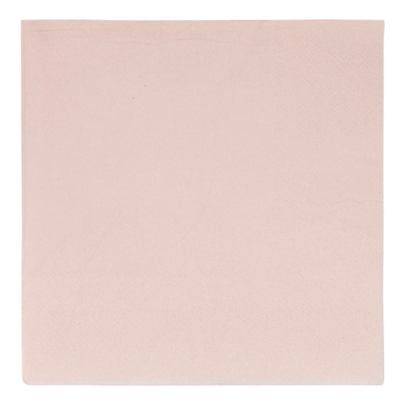Serviette de table papier Rose Pastel