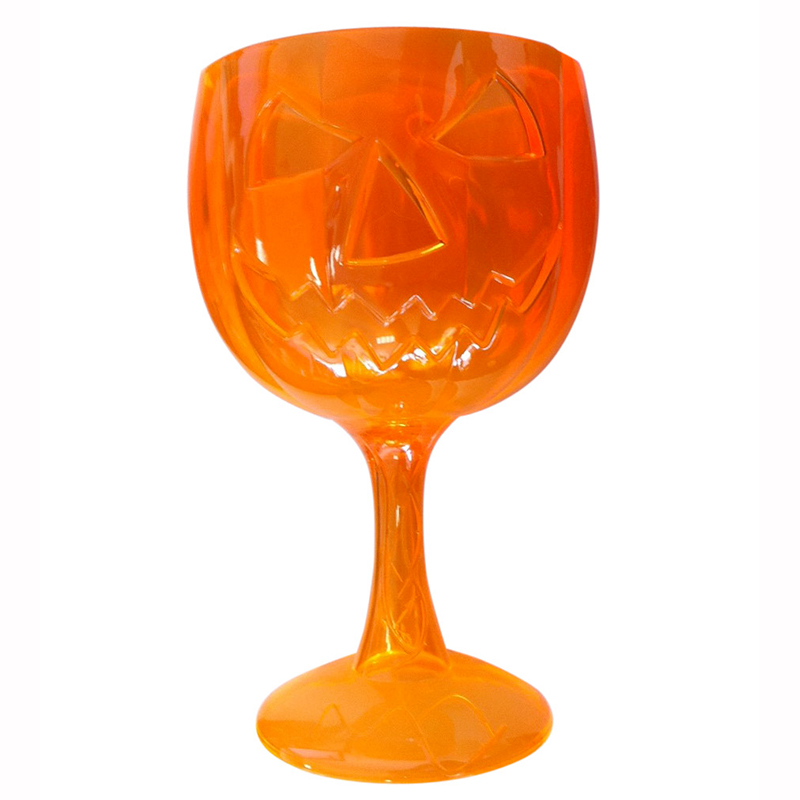 Verre &agrave; pied Citrouille