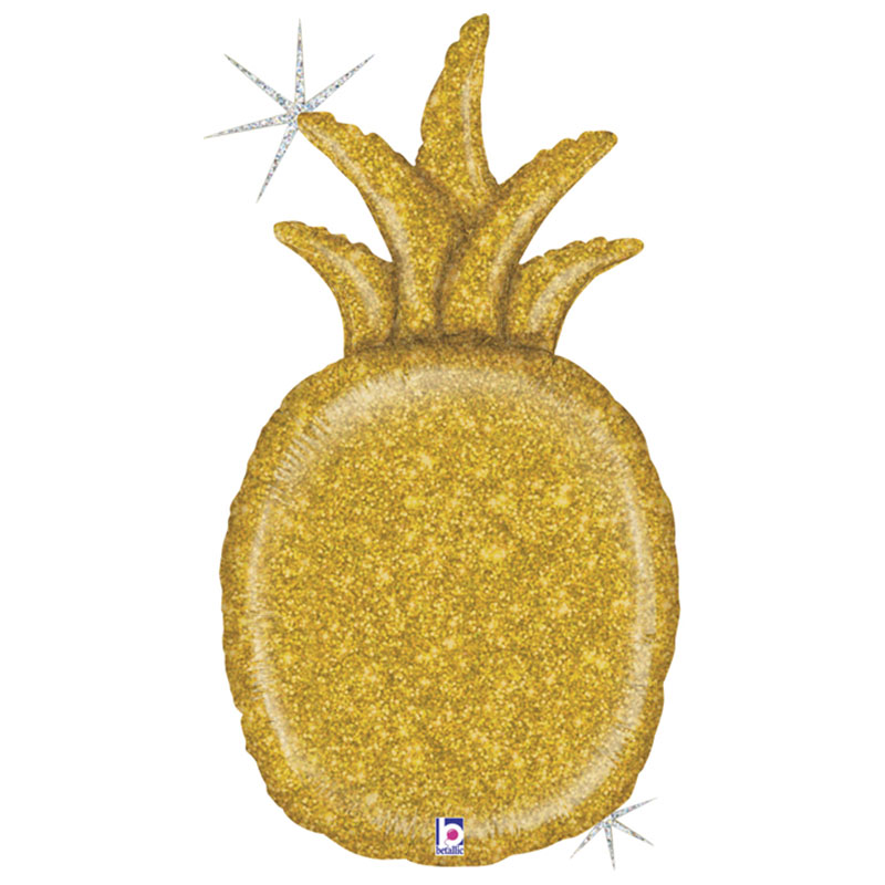Ballon Gold Ananas