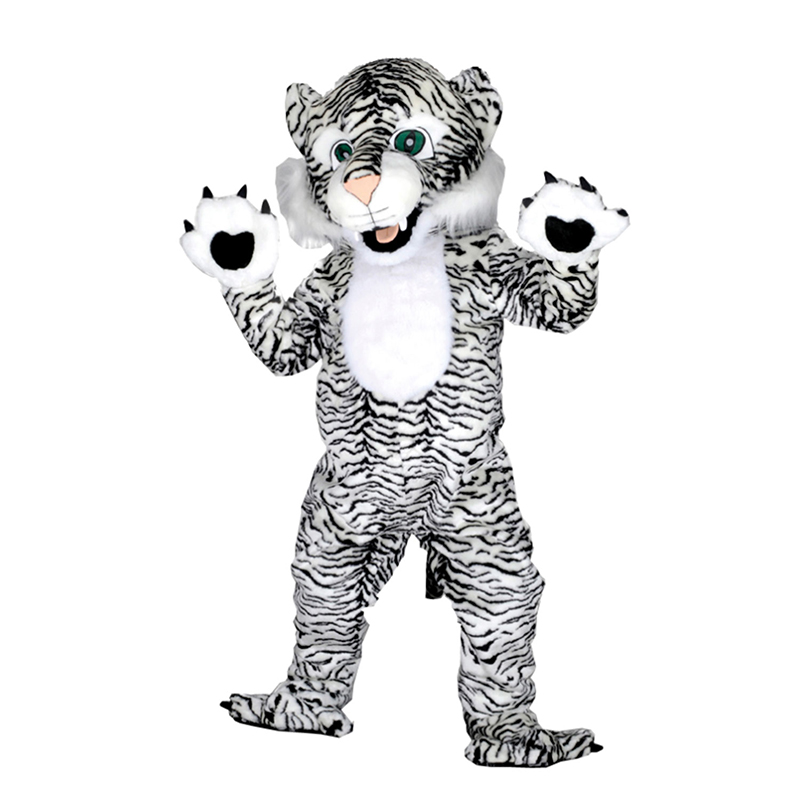 D&eacute;guisement mascotte tigre Blanc