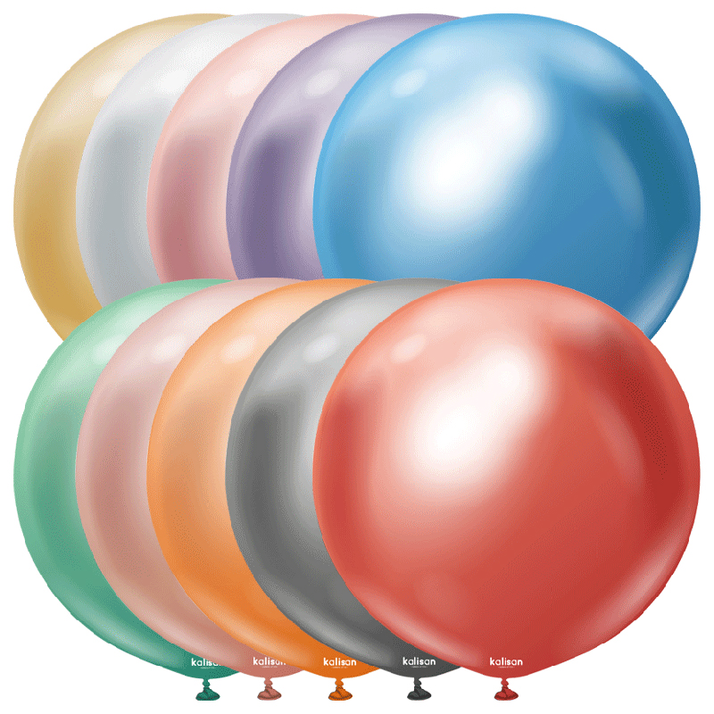 Ballon Assortiment Chrome Kalisan