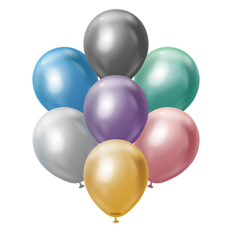 Ballon Assortiment Chrome Kalisan