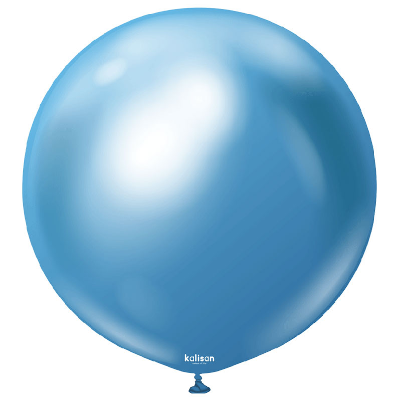 Ballon Chrome Bleu Kalisan