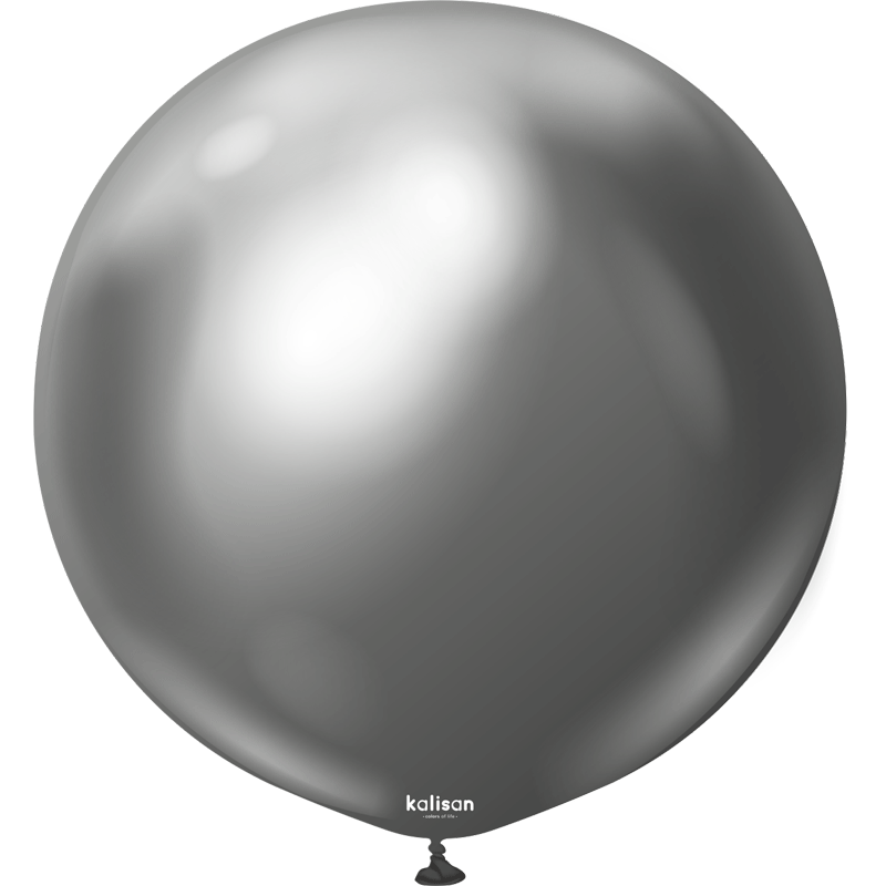 Ballon Chrome Grey Space Kalisan