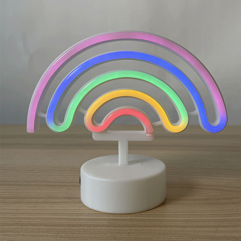 Lampe Arc en Ciel N&eacute;on