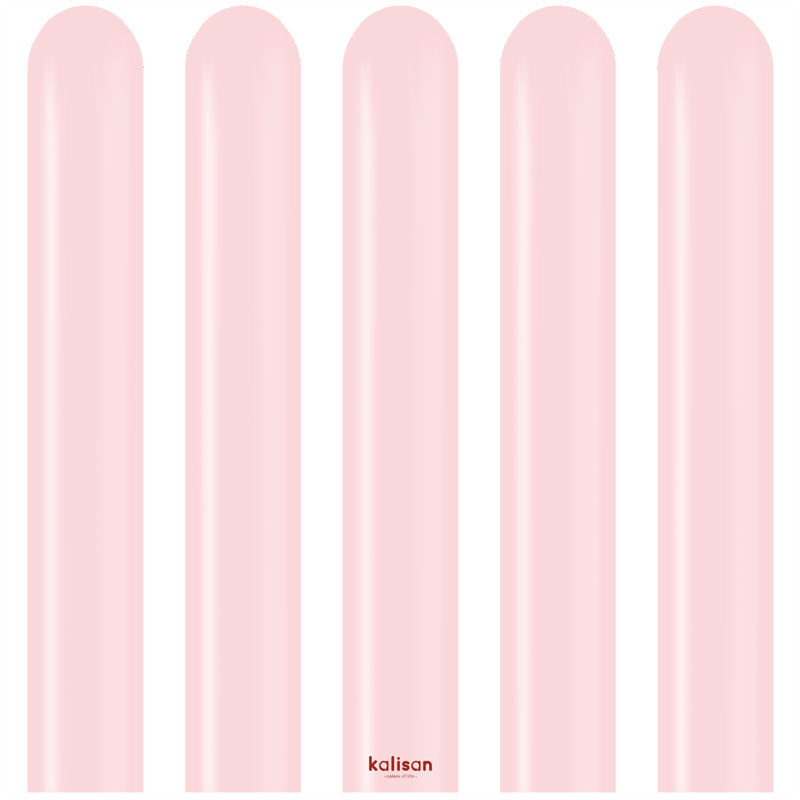 Ballons &agrave; Sculpter Rose Macaron Kalisan