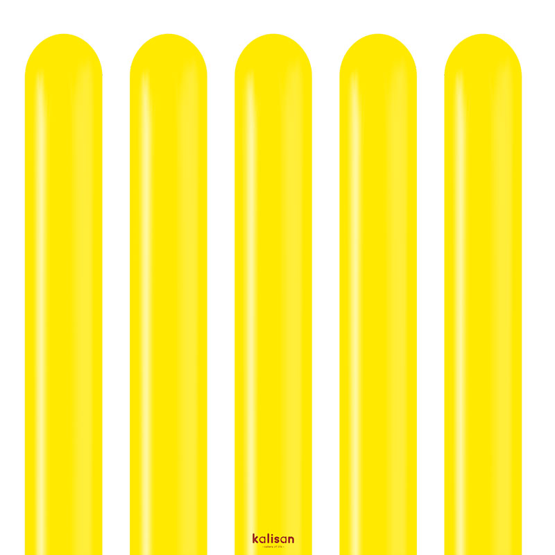 Ballons &agrave; Sculpter Jaune (Yellow) Kalisan