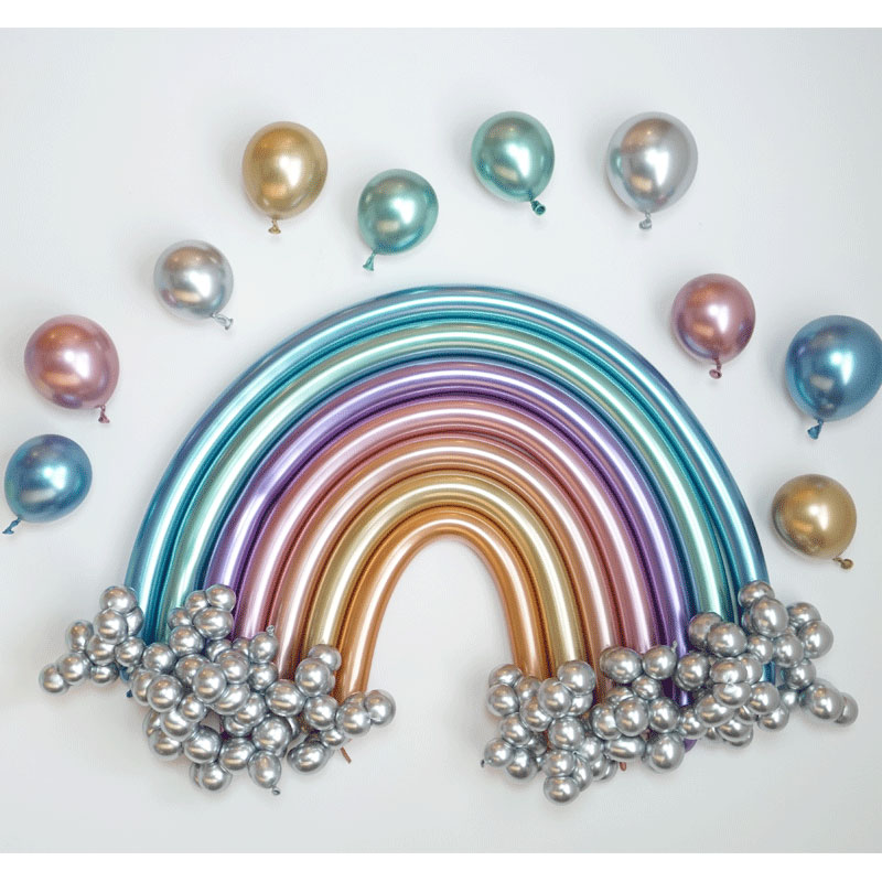 Assortiment Ballons &agrave; Sculpter Chrome Kalisan