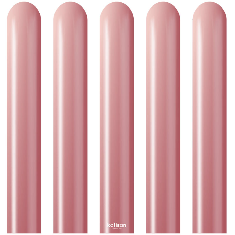 Ballons &agrave; Sculpter Rose Chrome (Chrome Pink) Kalisan