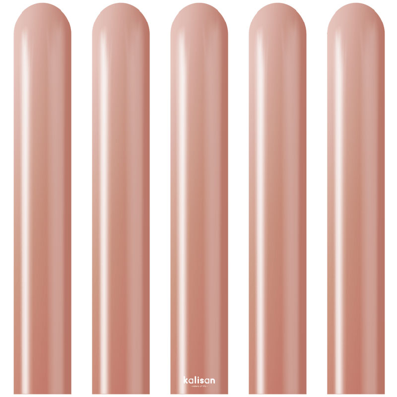 Ballons &agrave; Sculpter Rose or Chrome (Chrome Rose Gold) Kalisan