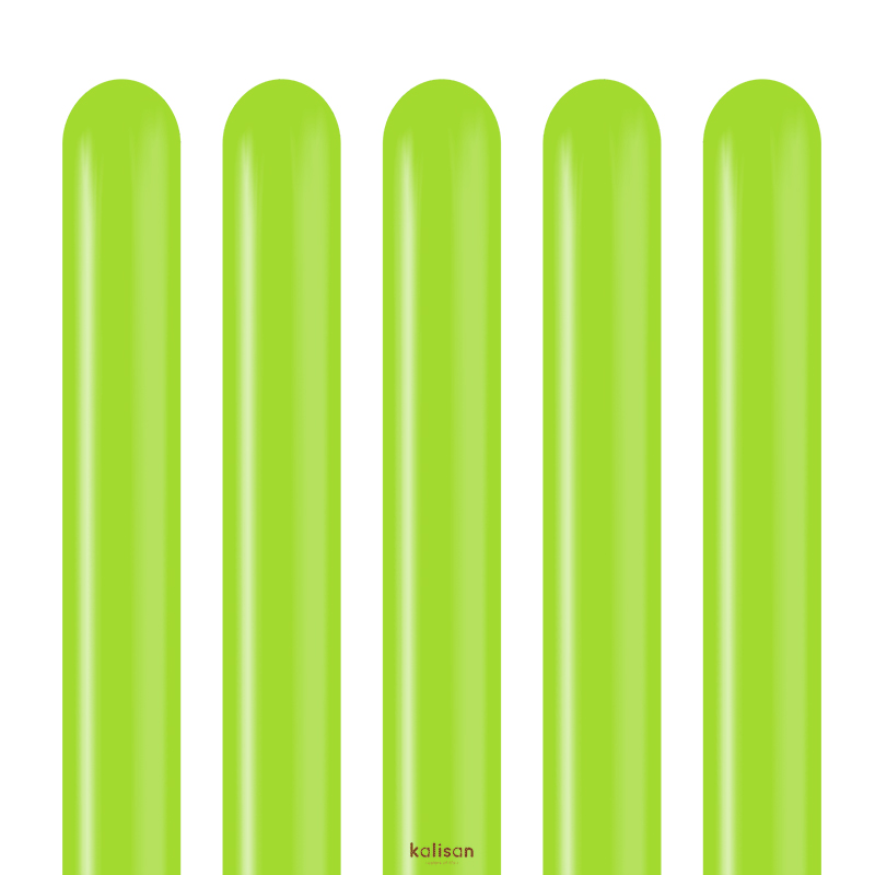 Ballons &agrave; Sculpter Vert Tilleul (Lime green) Kalisan