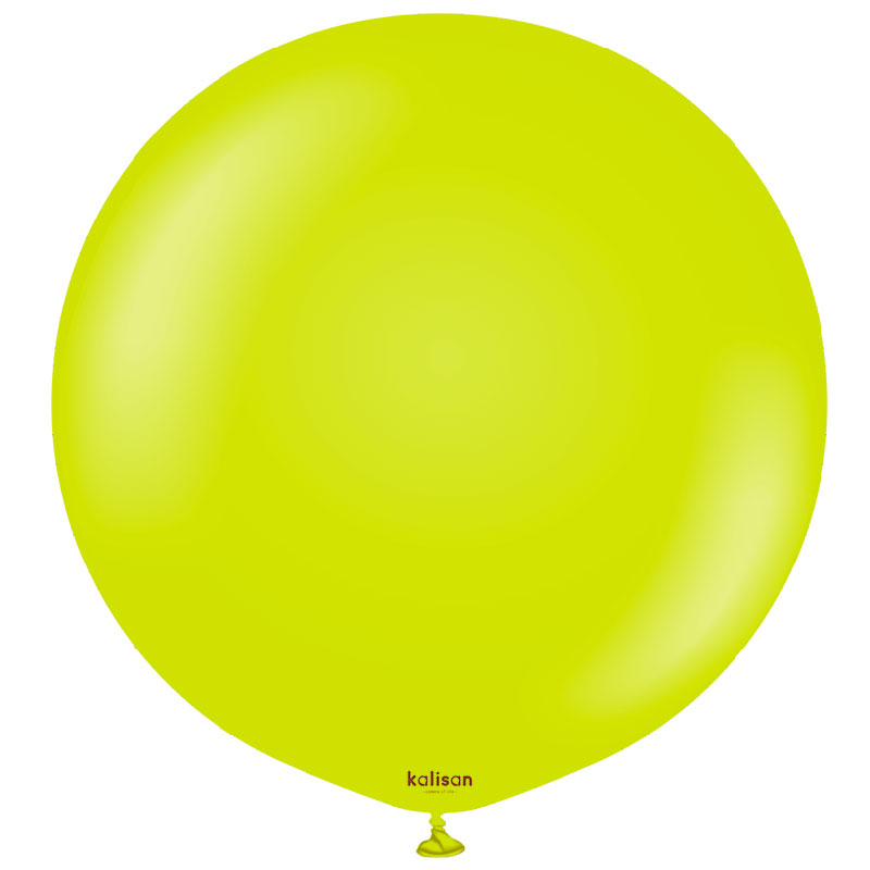 Ballon Vert Citron (Lime green) Kalisan