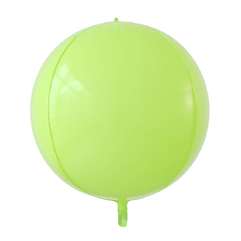 Ballon Orbz Sphérique Vert Pastel