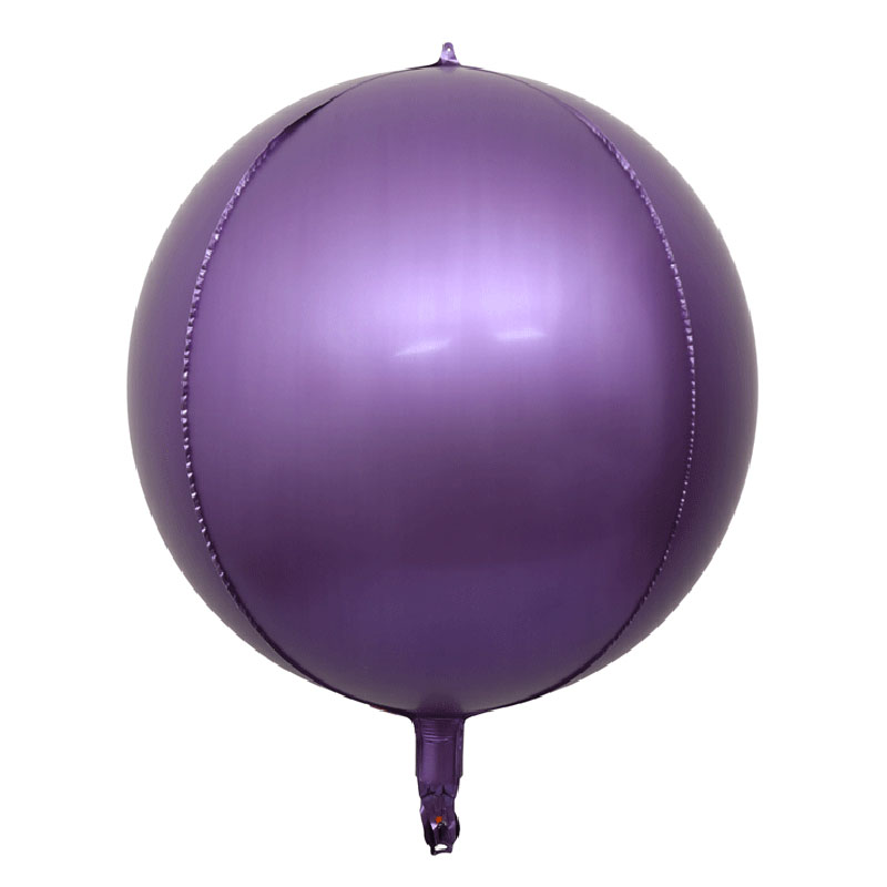 Ballon Orbz Sph&eacute;rique Purple Matte