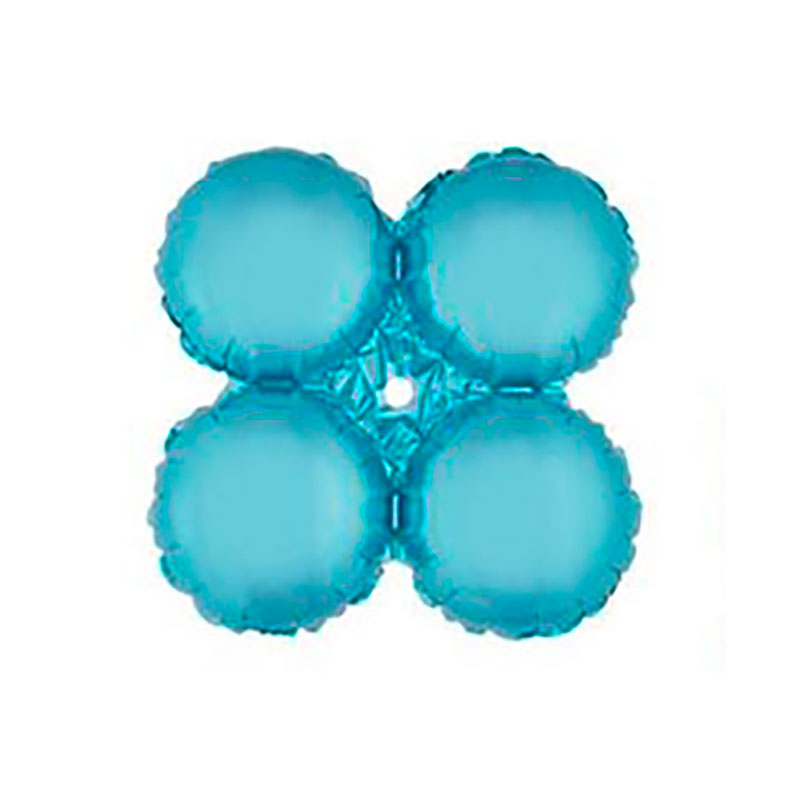 Kit Arche Plastique Ballon Alu Rond bleu