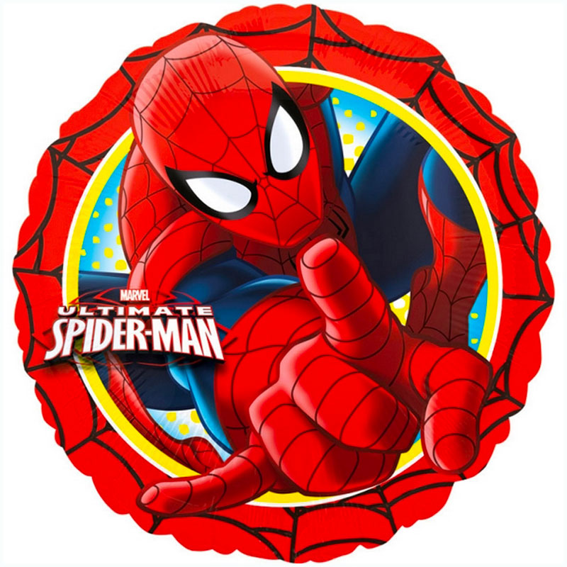 Ballon Spiderman Rond