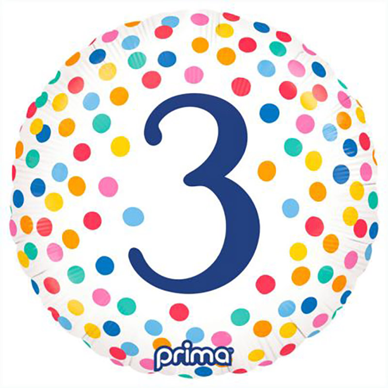 Ballon Confettis Chiffre
