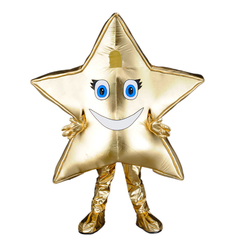 D&eacute;guisement mascotte Etoile Or
