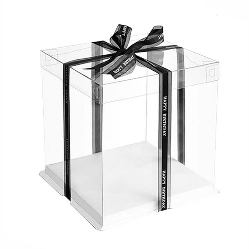 Boite Transparente Happy birthday