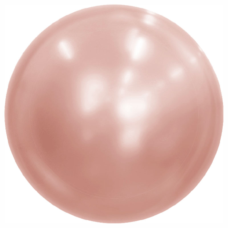 Ballon Bubble Metallic Rose Gold