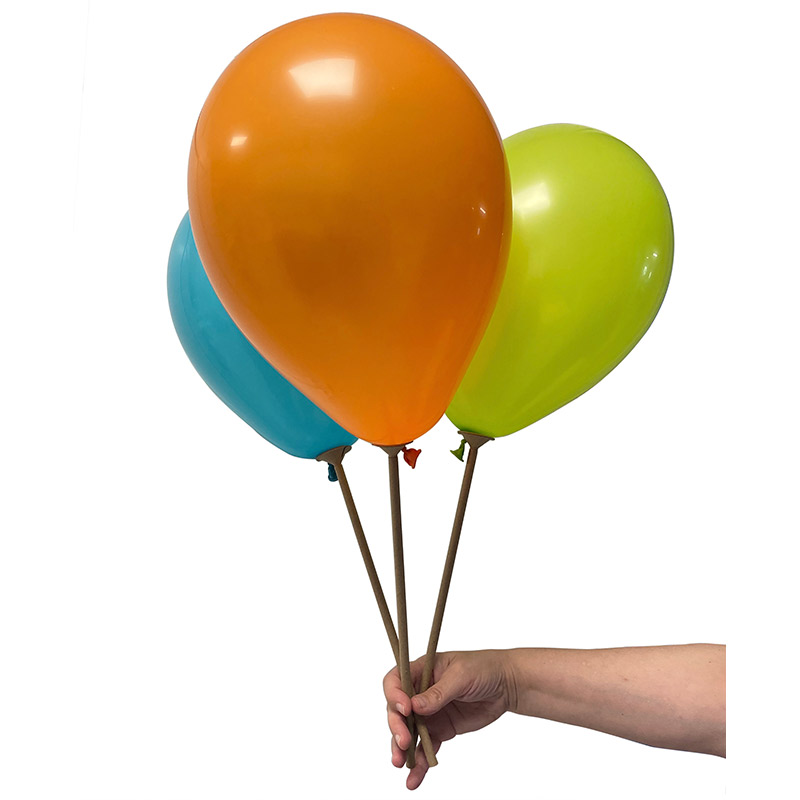 Tige &agrave; Ballon biodegrable en carton