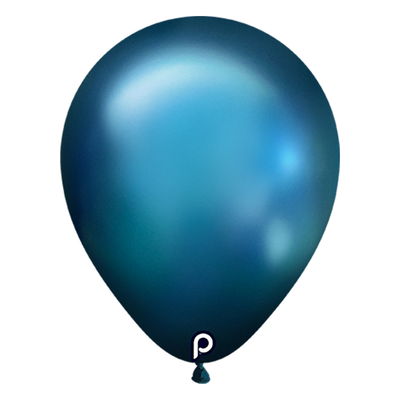 Ballon Chrome Bleu (Glam blue) Prima