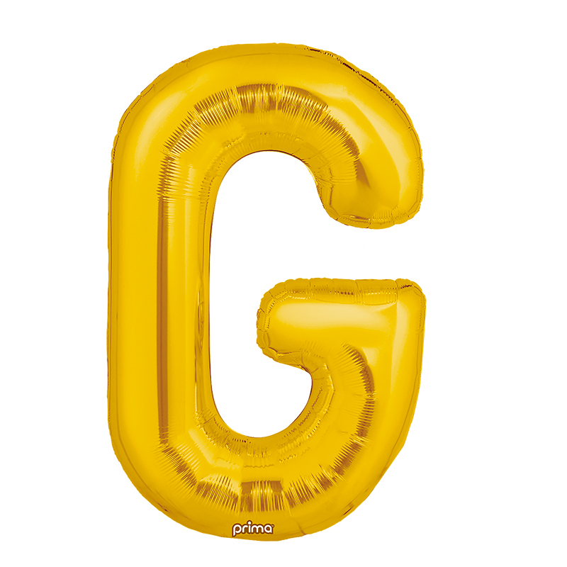 Ballon aluminium G Gold Prima par 2