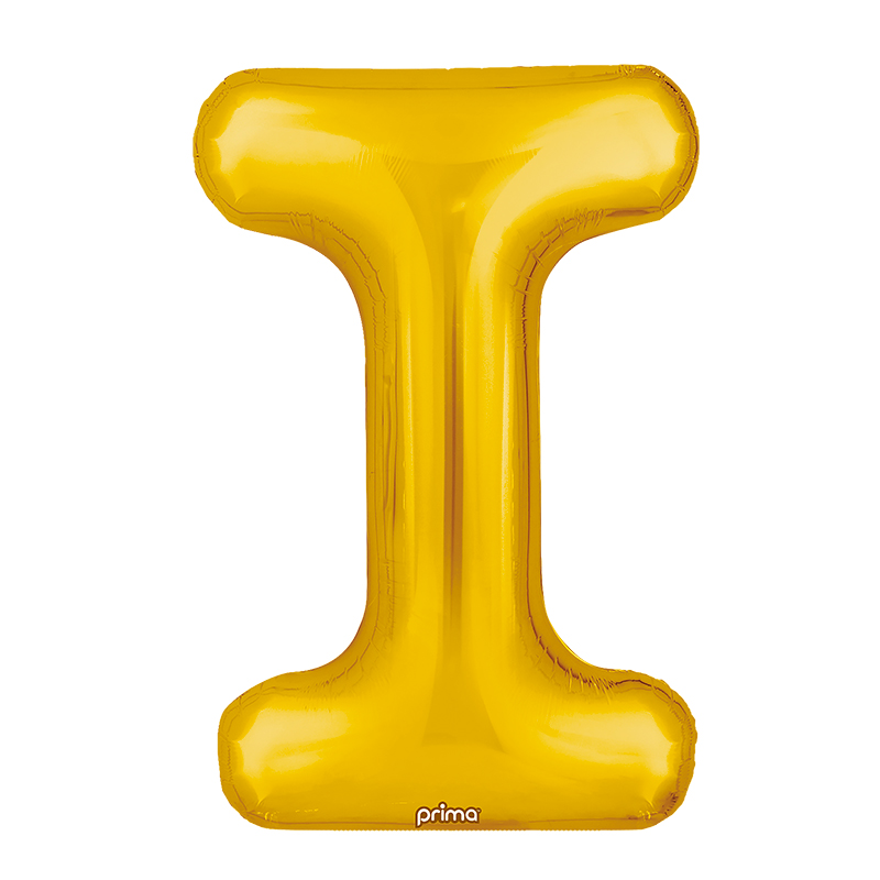 Ballon aluminium I Gold Prima par 2