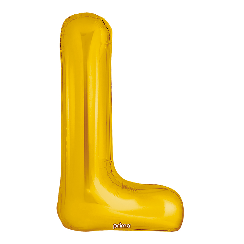 Ballon aluminium L Gold Prima par 2