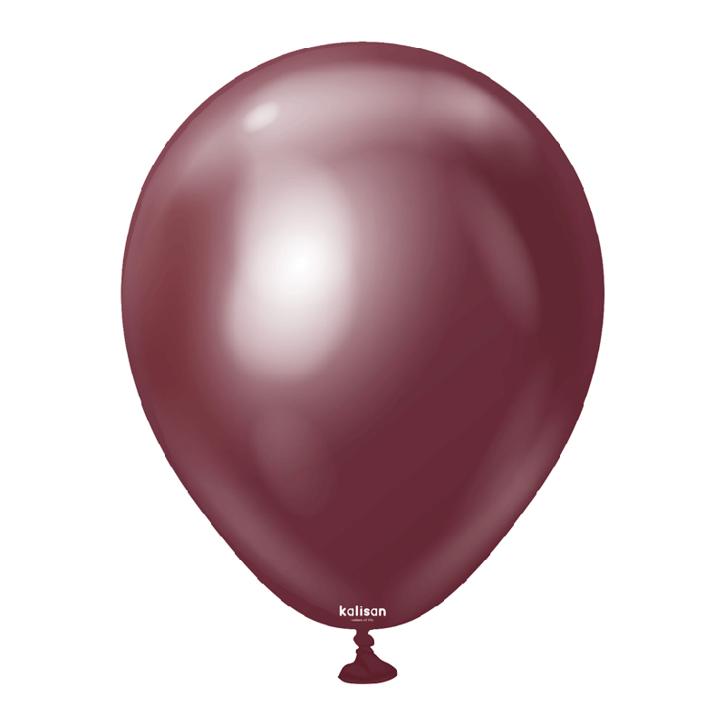 Ballon Chrome Bordeau (Mirror Burgundy) Kalisan