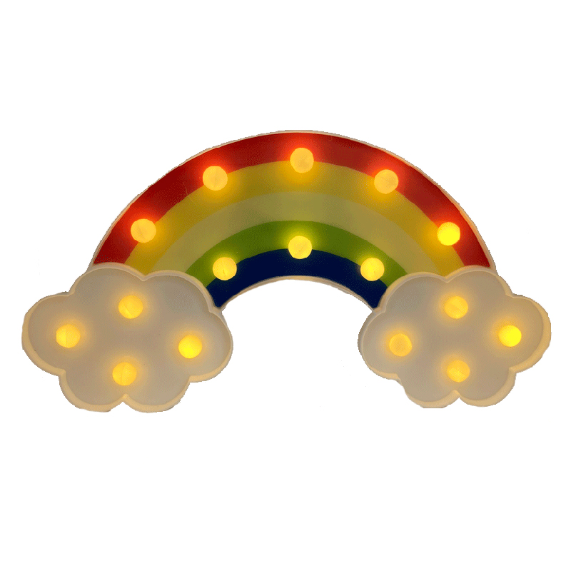 D&eacute;coration Arc-en-ciel Led