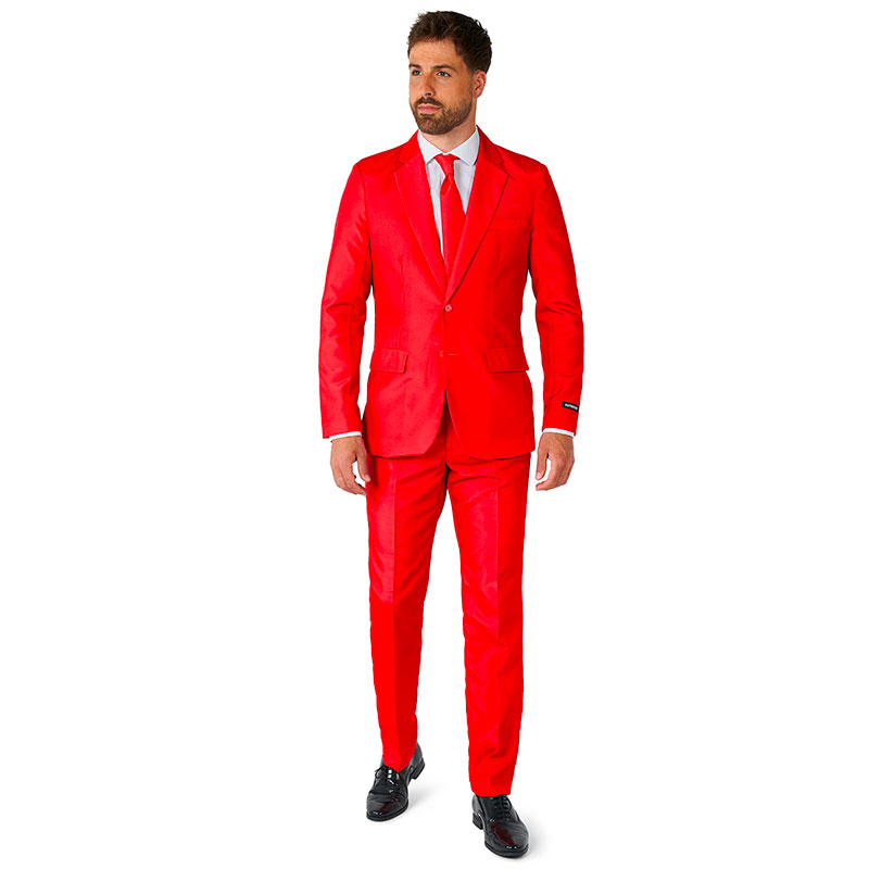 Costume Homme Rouge Suitmeister
