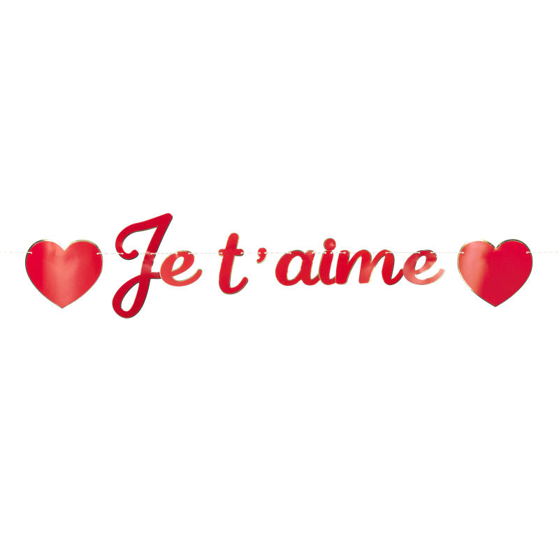 Guirlande je t'aime