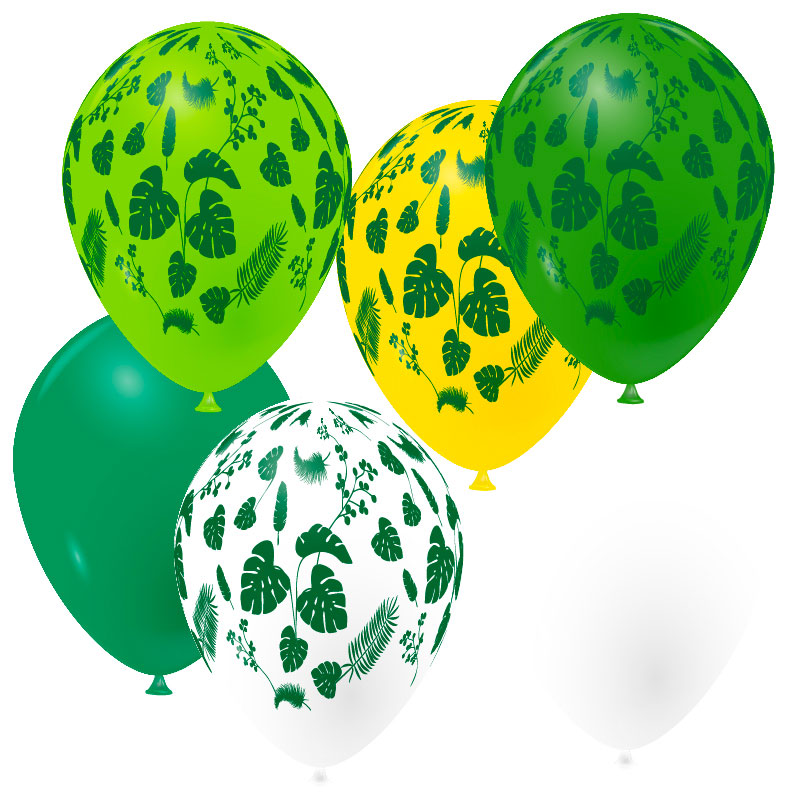 Ballon Latex Jungle assortis