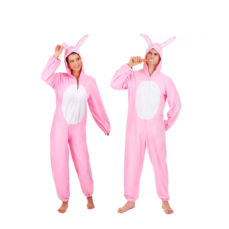 D&eacute;guisement Couple lapins roses