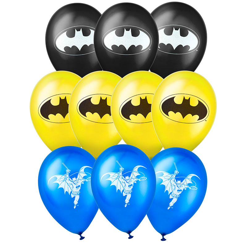 Ballon Batman Latex 10'' par 10