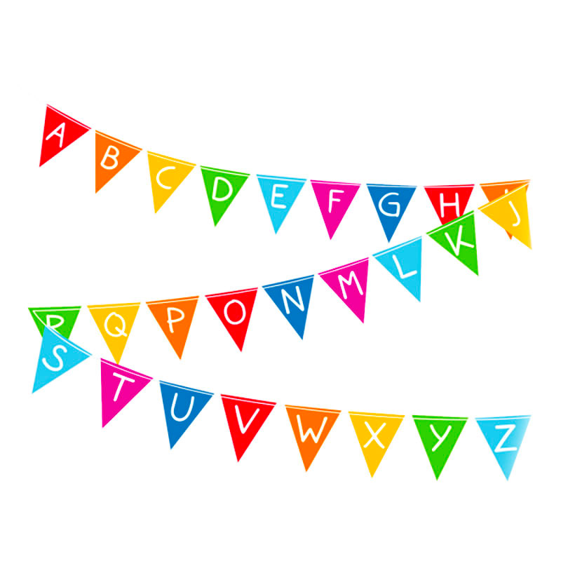 Guirlande Fanions Alphabet