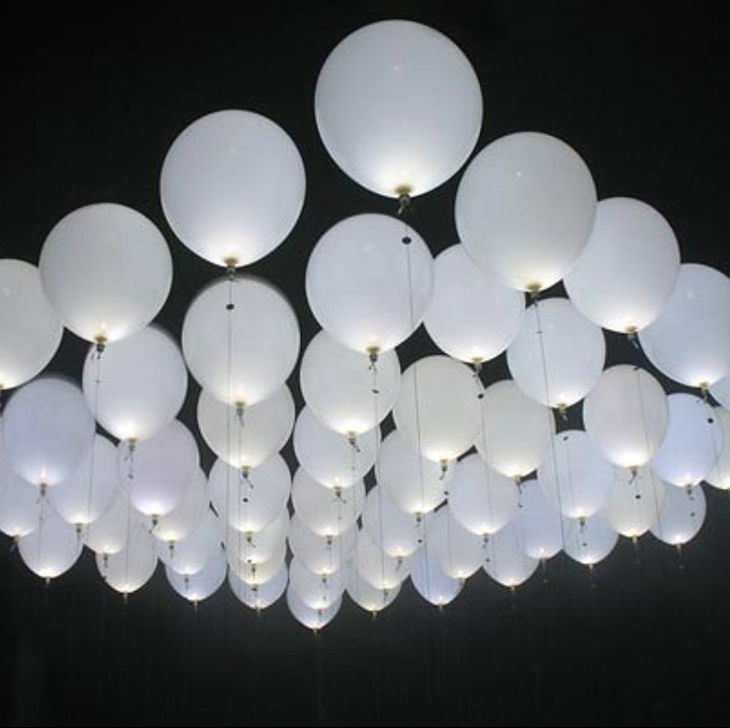 Led Blanche pour Ballon par 5