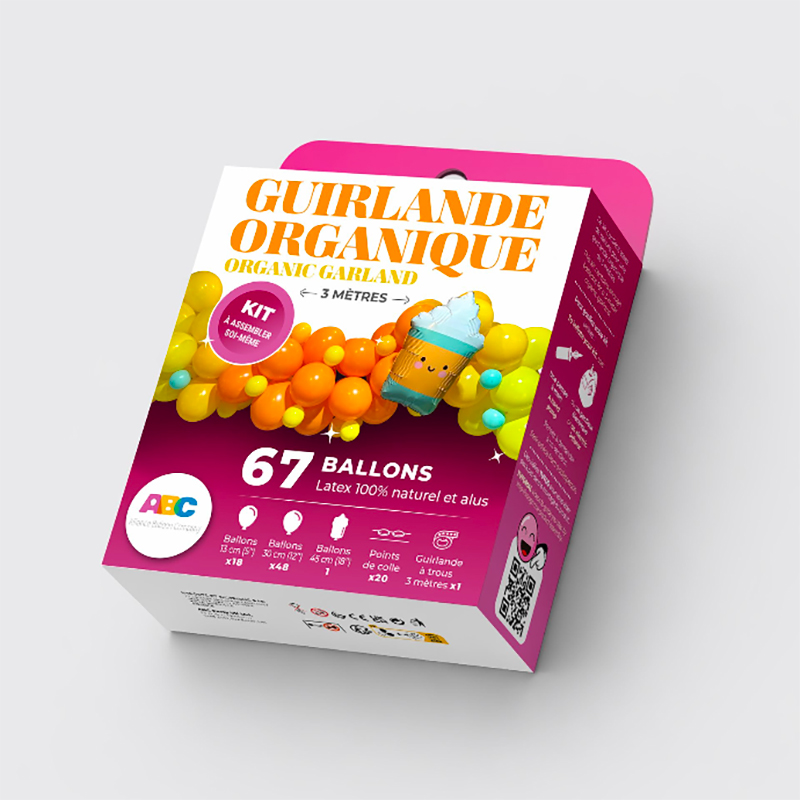 Kit Guirlande Organique Orange