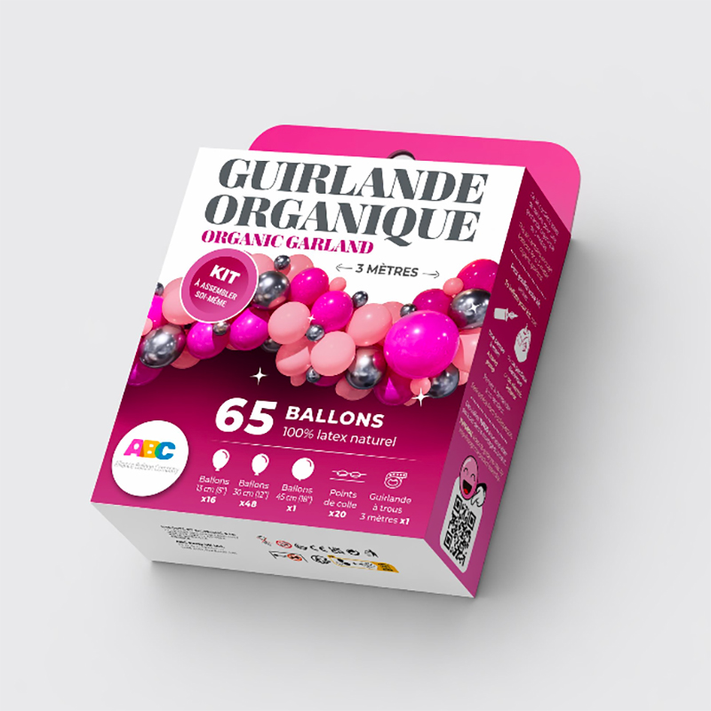 Kit Guirlande Organique Pink