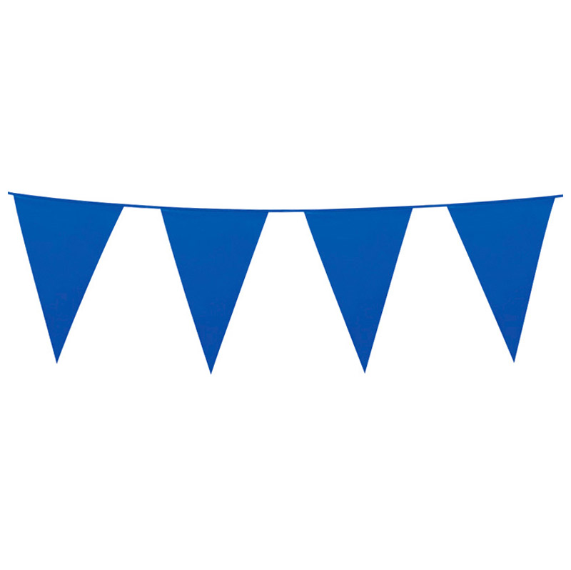 Guirlande Fanions Bleue 10m