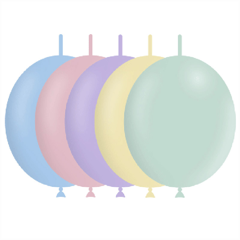 Ballon D&eacute;co Link 12'' Couleurs Pastel Matte